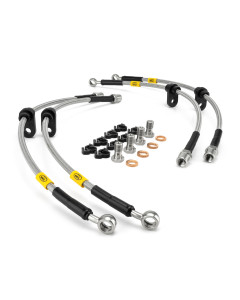 Dacia Sandero MK2 1.0tce 100CV 2020- Brake Lines HEL Stainless Steel Braided
