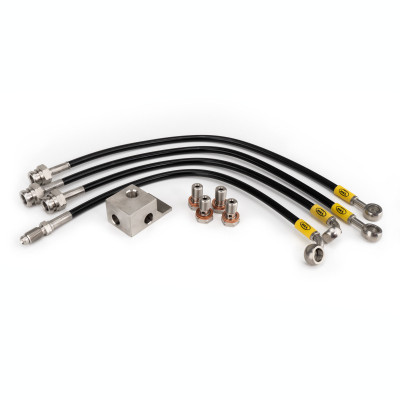 HEL Braided Brake Lines for Mazda MX-5 NA/NB Sport with Factory Big Brakes (1994-2005)